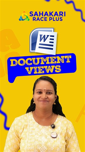 📄 MS Word – Document Views Explained! Want to work smarter in MS Word? Understanding Document Views can instantly boost your speed, accuracy, and productivity — especially for LD Typist & Computer Assistant aspirants! 🚀 In this session, we break down: ✔ Print Layout View ✔ Web Layout View ✔ Outline View ✔ Draft View ✔ Read Mode Each view is designed for a different task — typing, editing, formatting, proofreading, and finalizing documents. Mastering these is essential for competitive exams and