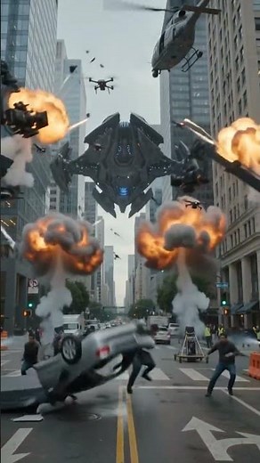 🛸 Behind the Scenes of an Alien Invasion Movie | Hollywood Practical FX