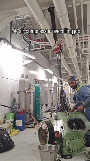 Shukur_sailor | AC compressor overoiling job | Instagram