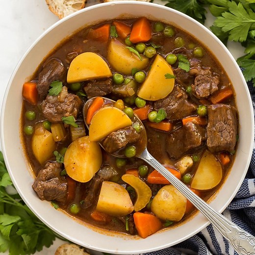 228K views · 3.7K reactions | Made in ONE pot, this classic Beef Stew is hearty, healthy and comforting! ✅ RECIPE: https://www.thereciperebel.com/beef-stew-recipe/ Made in partnership with The Little Potato Company | The Recipe Rebel | Facebook