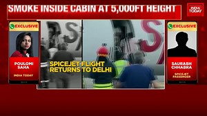 13K views | SpiceJet flight makes emergency landing in Delhi. Poulomi Saha speaks to one of the passengers who was onboard. Listen in as he tells the ordeal. #ITVideo #SpiceJet | India Today | Facebook