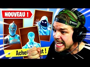 LES 3 NOUVEAUX SKINS LÉGENDAIRE GLACIAIRE SUR FORTNITE !!