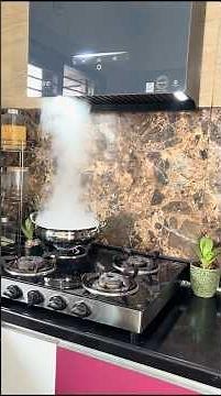 Smart chimney upgrade = fresh kitchen, happy cooking 🧑‍🍳