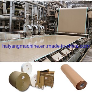 [Hot Item] Fast Automatic Best Price Cardboard Corrugated Paper Kraft Paper Making Machine