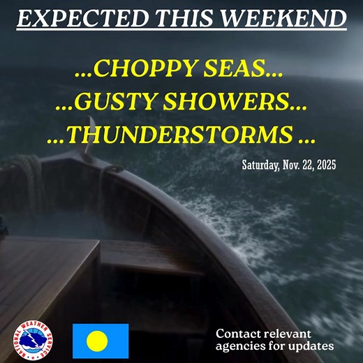 Palau National Weather Service on Reels