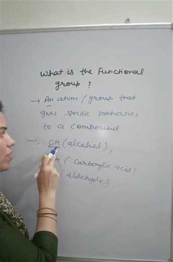 Functional Groups Explained in 60 Seconds 🔥 | Class 10 Science