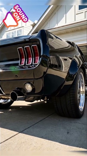Pure V8 Sound! 🔊 1968 ford mustang fastback Idle 🇺🇸 #musclecar #americanmuscle #V8 #classiccars
