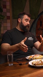 581K views · 11K reactions | Jason Kelce Talks About The Infamous Power Bomb | Mythical Kitchen | Facebook