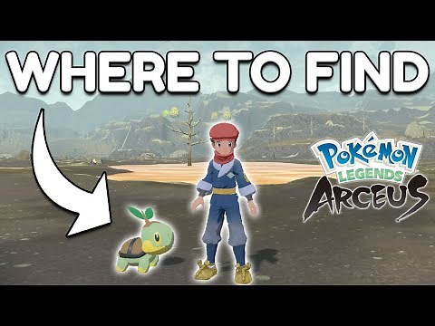Where to find Turtwig in Pokemon Legends: Arceus