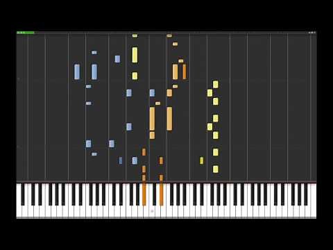 Waterflame - Hexagon Force (full) piano tutorial