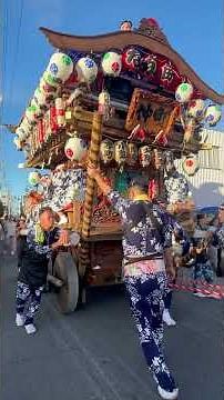 仲町 トンコ節.ヨサホイ節(2025)#佐原囃子#小見川祇園祭礼#祭り