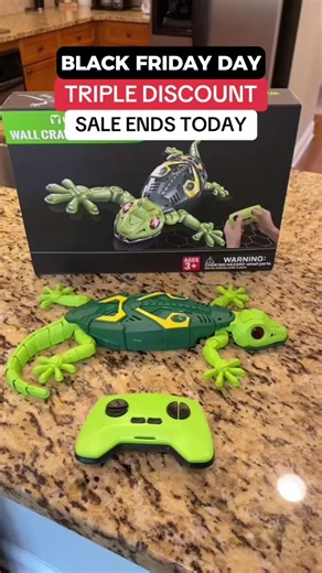 年 This toy made my 6 year old put the iPad down for good! Meet the wall-climbing Electric Lizard. It climbs walls, ceilings, and windows like it’s alive! ✨ ✅ No more screen-time battles ✅ #1 Best Toy Choice Award ✅ 2+ hours of independent play ✅ Builds real coordination skills ✅ Over 20,000 american homes already have it | Letícia Campos | Facebook