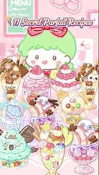 ⭐️ 11 Parfait Secret Recipes ~ All in ONE!🍨 Tanghulu Master🍡 #tanghulumaster #secretrecipes