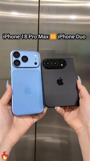 🔥 iPhone 18 Pro Max vs iPhone Fold / Duo First Look | Hands-On Experience & Comparison #iphone #new