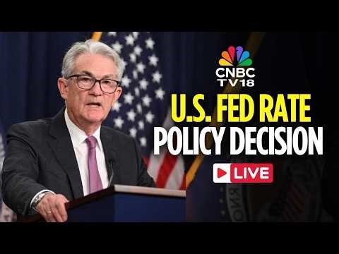 Jerome Powell LIVE: Federal Reserve Holds Interest Rates Steady Amid Iran War| FOMC Meeting | N18G