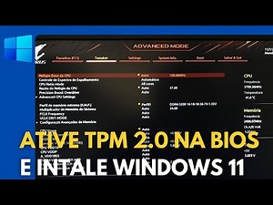 How to Enable TPM 2.0 in BIOS GIGABYTE AORUS B550M AMD
