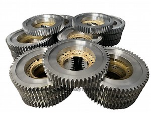 [Hot Item] Metal Spur Large Module Gear Wheel Forging Steel Gear Customized Mounted Spur Gear Set