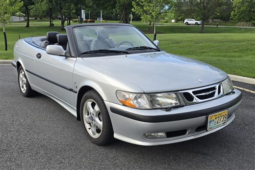No Reserve: 2001 Saab 9-3 SE Convertible 5-Speed