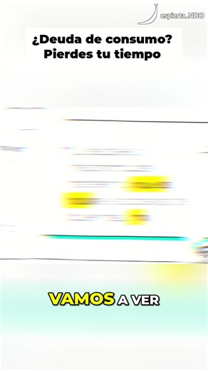 La deuda al consumo te roba tiempo, el recurso más valioso. ¡El interés del 120% en realidad es mucho peor! #FinanzasPersonales #Deuda #EducacionFinanciera #Ahorro Video completo en YouTube: entra a mi perfil y ve al canal Despierta_ndo.