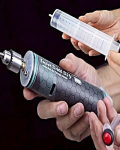 Making A Battery Drill With A Syringe | DIY & Crafts