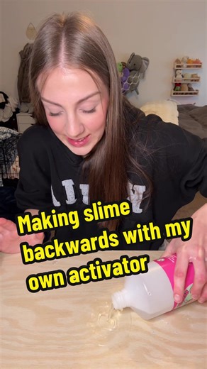 Making slime backwards with my own activator