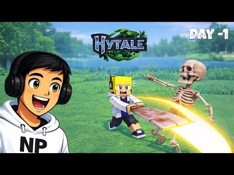 🛑 Playing In Hytale Private Server| Negi Is Live |Day-1|