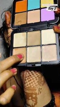 Day 3 ✨Beginner Makeup Series | Dark CirclesHide Kaise Kare💄#shorts