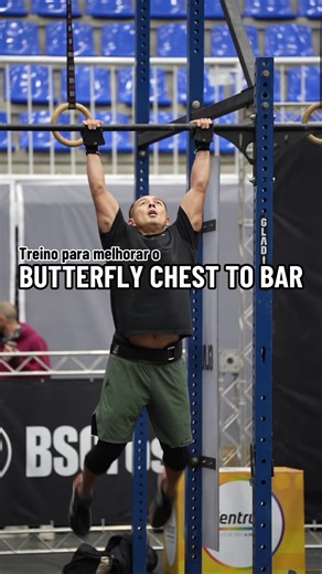 Buttefly Chest to Bar #workout #crossfit #butterflypullup #chesttobar