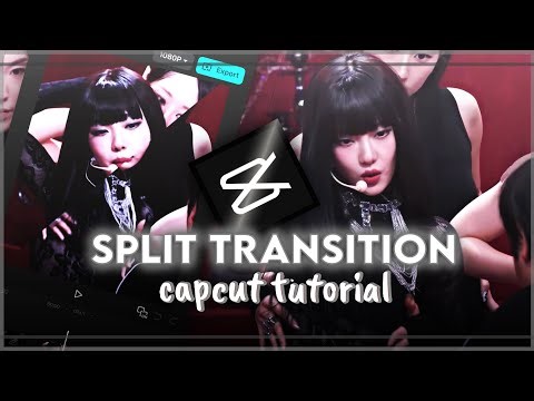Split transition tutorial - CapCut tutorial