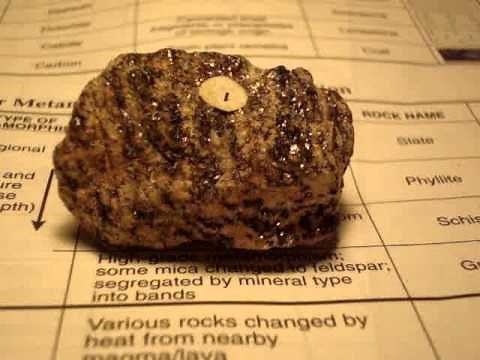 Metamorphic Rock Identification