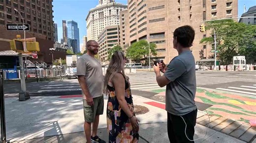 Interviewing Epstein's neighbors - asking about the Epstein files