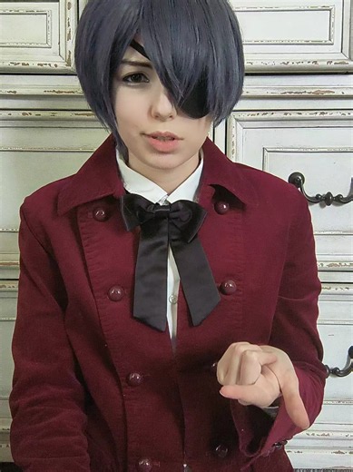 Ciel Phantomhive Cosplay: Iconic Drip in Black Butler