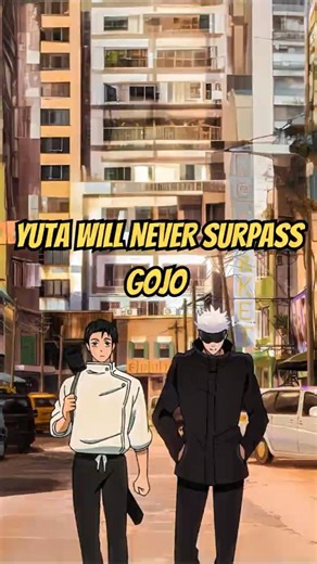Yuta Will Never Surpass Gojo... Here's Why #jujutsukaisen #fyp