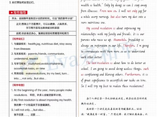 新人教版英语八年级上册六单元写作技巧