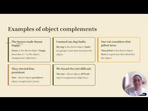 Object complements^J Kimberly López Mayi1