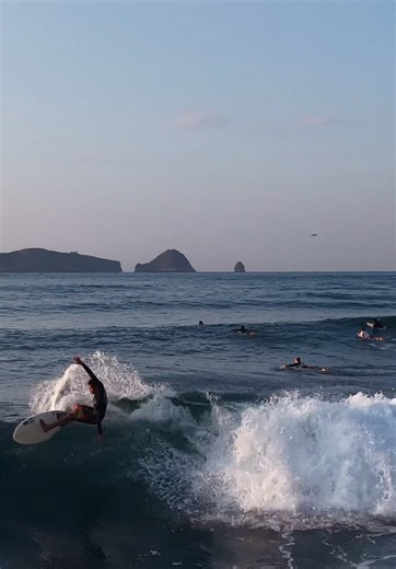 Surfing at Gerupuk, Lombok: A Morning Experience
