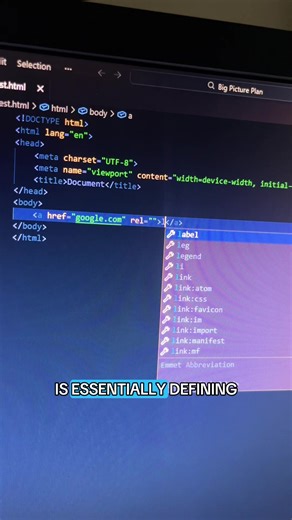 Rel attributed is simply the connection between the document and links. The attribute is important as the values that can be applied to it help with security.