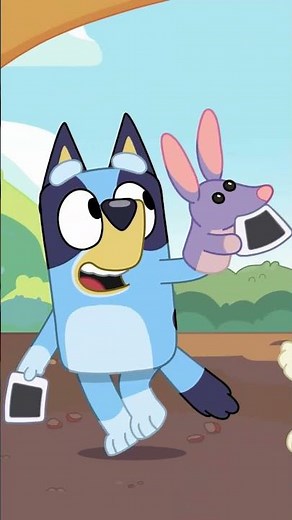 César, el conejo, pasa un día con Bluey y Bingo 🐰 | BLUEY | ‪@DisneyJuniorES‬