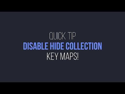 Blender 3D Hide Collection Quick Tip