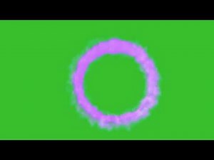 Smoke Ring Effect | Green Screen & Black Screen Overlay
