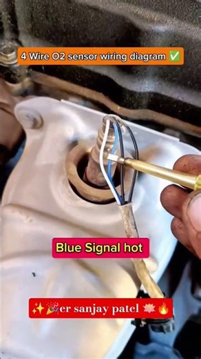 o2 sensor wiring diagram #automobile #oxygensensor #o2sensor #ersanjaypatel #facts #cars