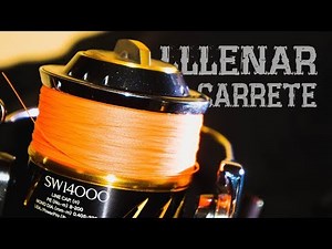 How to properly fill a fishing reel