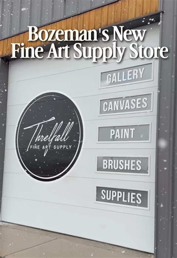 Grand Opening of Threlfall Fine Art Supply & Gallery