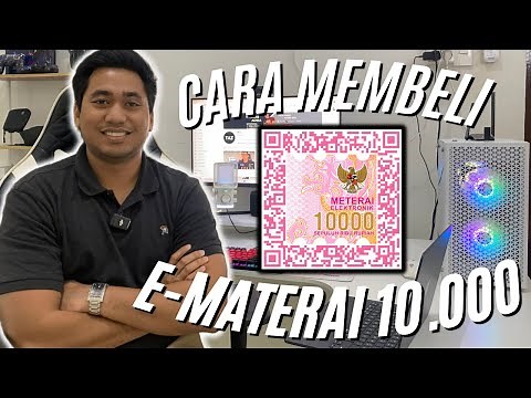 HOW TO BUY 10,000 IDR E-STAMPS QUICKLY AND EASILY (100% SUCCESSFUL)