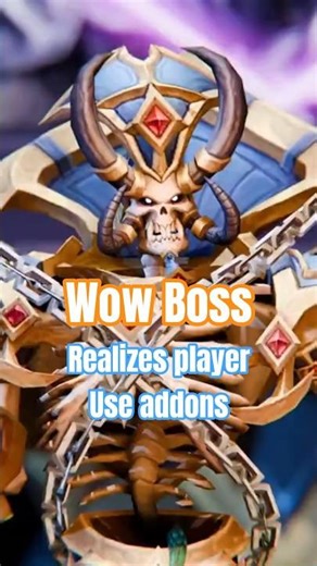 WoW Boss Realizes Players Use Addons #wow #worldofwarcraft #gaming #shorts