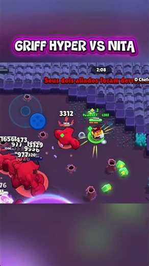 GRIFF HYPER VS NITA BOSS #brawlstars