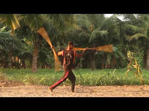Double Stick Rotation in Silambam (Variations)