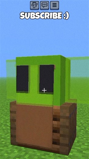 Baby Yoda! | #shorts #minecraft