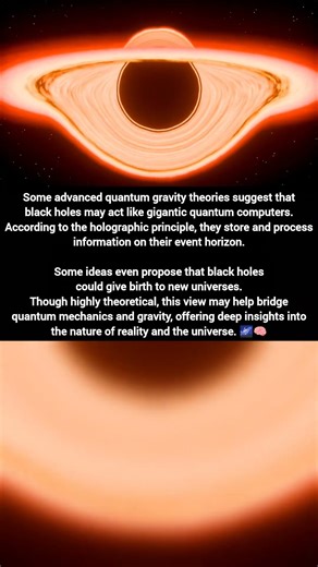 Are Black Holes Cosmic Quantum Computers? 🌌🧠 (Mind-Blowing Theory)