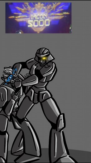 Transformers Art and Animation: Orion Pax vs. Megatron